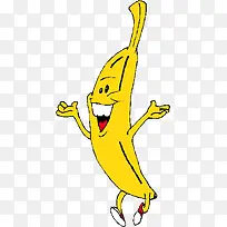 手绘香蕉人-空若网 手绘香蕉人-空若网