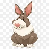手绘兔子-空若网 手绘兔子-空若网