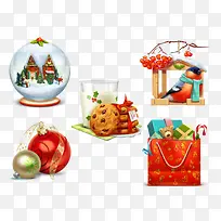 圣诞节元素图标-空若网 圣诞节元素图标-空若网