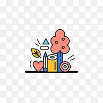 创意扁平工具包.-空若网 创意扁平工具包.-空若网