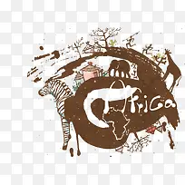 Afica插画-空若网 Afica插画-空若网