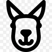 袋鼠图标-空若网 袋鼠图标-空若网