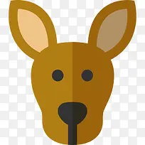 袋鼠图标-空若网 袋鼠图标-空若网