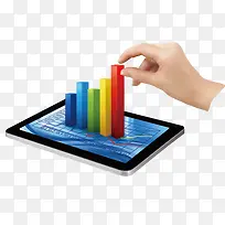 立体效果数据统计图表矢量-空若网 立体效果数据统计图表矢量-空若网