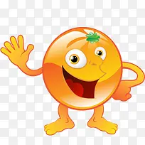 卡通手绘橙子-空若网 卡通手绘橙子-空若网