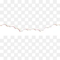 可爱云朵花边-空若网 可爱云朵花边-空若网