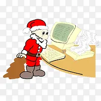 玩电脑的圣诞老人-空若网 玩电脑的圣诞老人-空若网