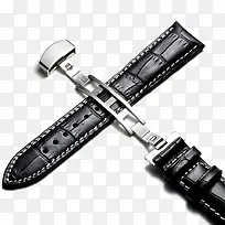 银扣黑色牛皮表带-空若网 银扣黑色牛皮表带-空若网