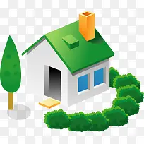 农村房屋png矢量素材-空若网 农村房屋png矢量素材-空若网