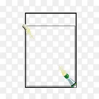 矢量卡通扁平化线稿长方形文本框-空若网 矢量卡通扁平化线稿长方形文本框-空若网