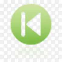 ��ť��ʼsuper-mono-green-icons-������