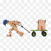 拉车的人-空若网 拉车的人-空若网