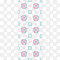 简单多彩花朵底纹-空若网 简单多彩花朵底纹-空若网