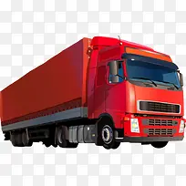 红色大卡车-空若网 红色大卡车-空若网