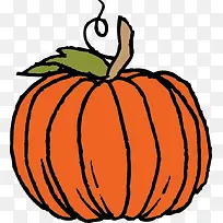 橘色南瓜-空若网 橘色南瓜-空若网