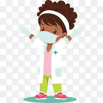 戴口罩和手套的医生-空若网 戴口罩和手套的医生-空若网