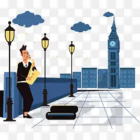 �ֻ�С���½�ͷ���˲廭ͼ��-������