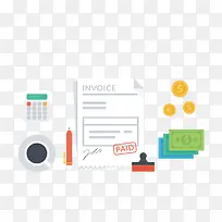 矢量扁平化理财元素-空若网 矢量扁平化理财元素-空若网