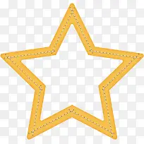 橙色漂亮创意五角星-空若网 橙色漂亮创意五角星-空若网