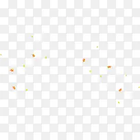 橙色漂浮星星-空若网 橙色漂浮星星-空若网