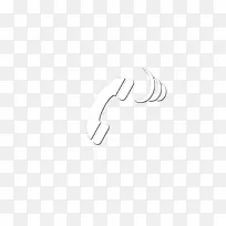 电话图标立体白色免费图片-空若网 电话图标立体白色免费图片-空若网