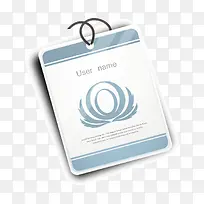 白色工作牌-空若网 白色工作牌-空若网