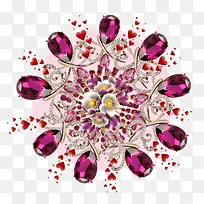 紫色宝石免扣元素-空若网 紫色宝石免扣元素-空若网