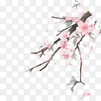 唯美水墨枯树枝-空若网 唯美水墨枯树枝-空若网