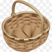 手绘篮子竹篮-空若网 手绘篮子竹篮-空若网