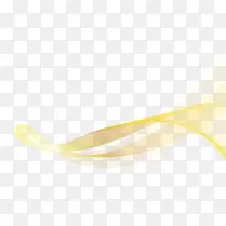 矢量黄色曲线装饰图案-空若网 矢量黄色曲线装饰图案-空若网