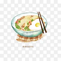 面食手绘-空若网 面食手绘-空若网