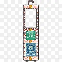 可爱行李箱书签-空若网 可爱行李箱书签-空若网