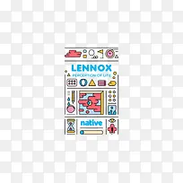 创意几何图海报封面-空若网 创意几何图海报封面-空若网