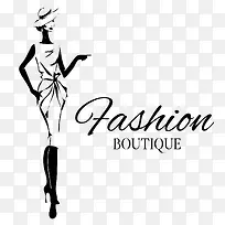 时尚女性剪影矢量素材-空若网 时尚女性剪影矢量素材-空若网