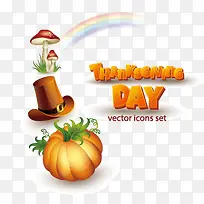 矢量图感恩节素材-空若网 矢量图感恩节素材-空若网