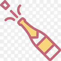 酒瓶png矢量元素-空若网 酒瓶png矢量元素-空若网