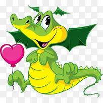 卡通飞龙萌可爱-空若网 卡通飞龙萌可爱-空若网