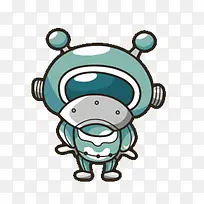 双手叉腰的机器人-空若网 双手叉腰的机器人-空若网