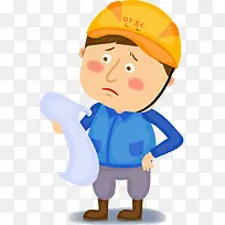 看图纸的男人-空若网 看图纸的男人-空若网