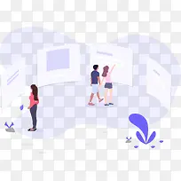 ����ݹۿ�չ���廭ʸ��ͼ-������