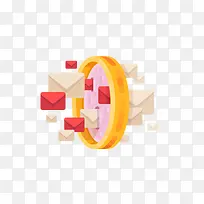 扁平化邮件-空若网 扁平化邮件-空若网