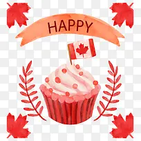 红色杯子蛋糕-空若网 红色杯子蛋糕-空若网