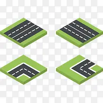 道路设计矢量免费下载-空若网 道路设计矢量免费下载-空若网