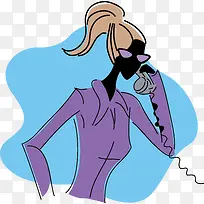 �ӵ绰��Ů��-������