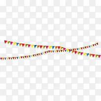 多彩简约旗子-空若网 多彩简约旗子-空若网