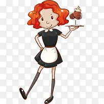 女仆餐厅服务员-空若网 女仆餐厅服务员-空若网