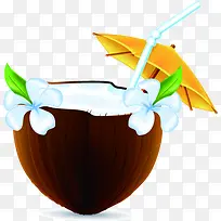 手绘海报摄影椰子汁-空若网 手绘海报摄影椰子汁-空若网