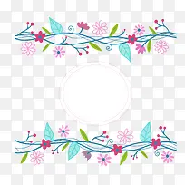 花纹花边背景PNG矢量元素-空若网 花纹花边背景PNG矢量元素-空若网