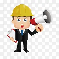 工长卡通-空若网 工长卡通-空若网