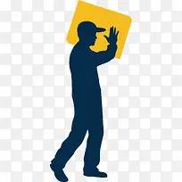 扛着工具箱-空若网 扛着工具箱-空若网